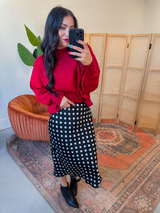Lola Polka Dot Skirt