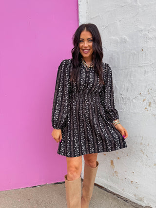 Anslee Floral Mini Dress