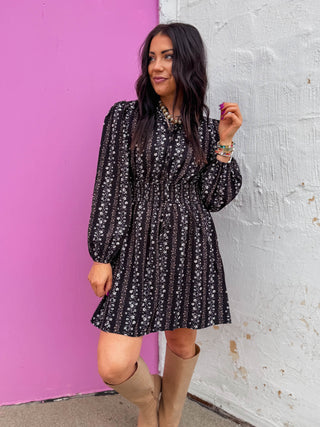 Anslee Floral Mini Dress