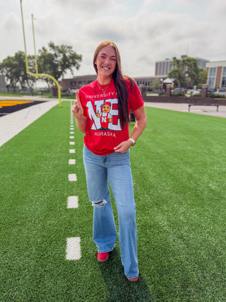 University of NE Lil Red Tee
