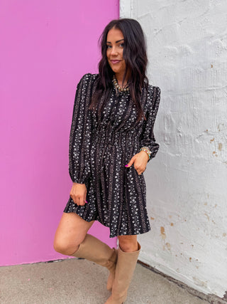 Anslee Floral Mini Dress