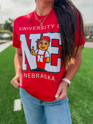 University of NE Lil Red Tee