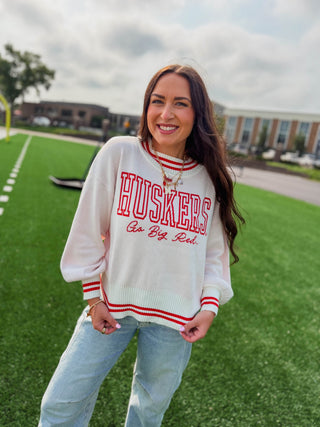 Nebraska Queen Oversized Sweater