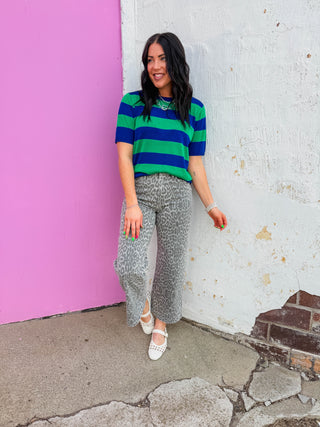 Wild Card High Rise Wide Leg Denim