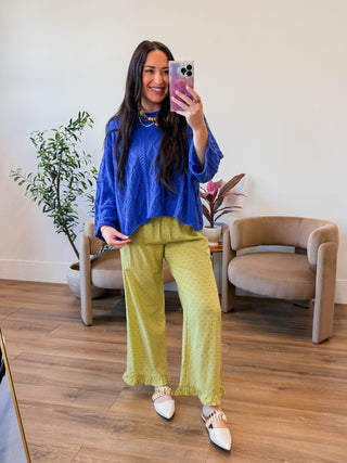 Libby Cable Knit Sweater
