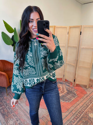 Jacque Floral Sweater