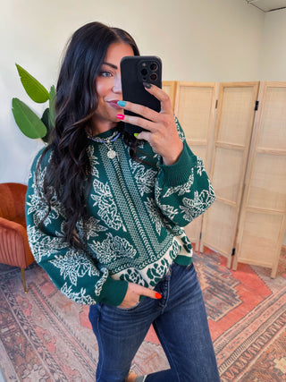 Jacque Floral Sweater