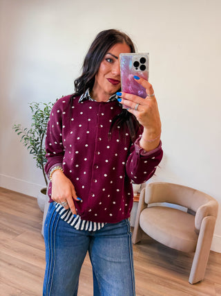 Emily Polka Dot Cardigan