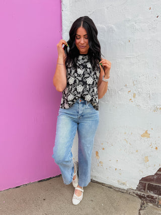 Haley High Rise Wide Leg Denim