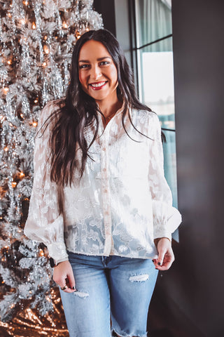 Penelope Button Down Top