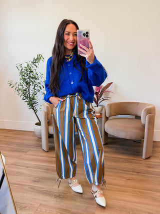 Alyssa Cardigan-Royal Blue