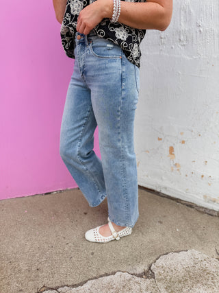 Haley High Rise Wide Leg Denim