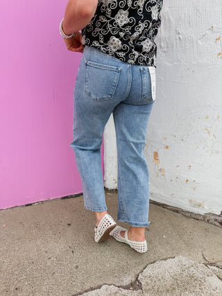 Haley High Rise Wide Leg Denim