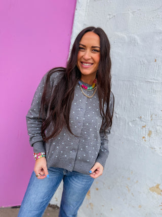 Carrie Polka Dot Cardigan