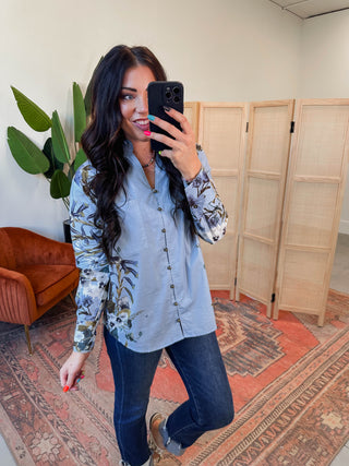 Carrie Floral Top
