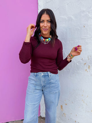Mara Ribbed Top