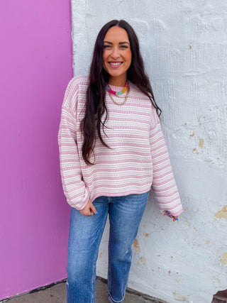 Natalie Striped Sweater