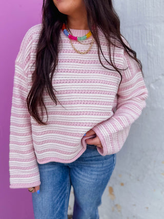 Natalie Striped Sweater