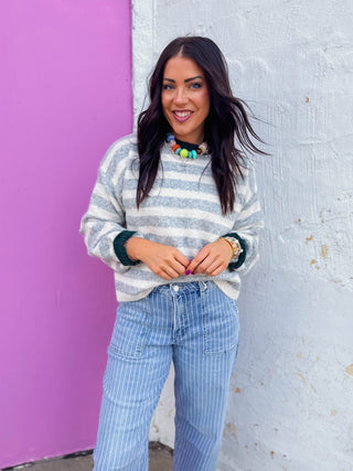Miles Striped Sweater