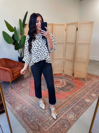 Bea Mid Rise Straight Leg Denim