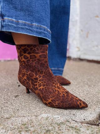 Corky's Gold Digger Bootie-Leopard