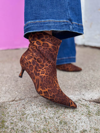 Corky's Gold Digger Bootie-Leopard