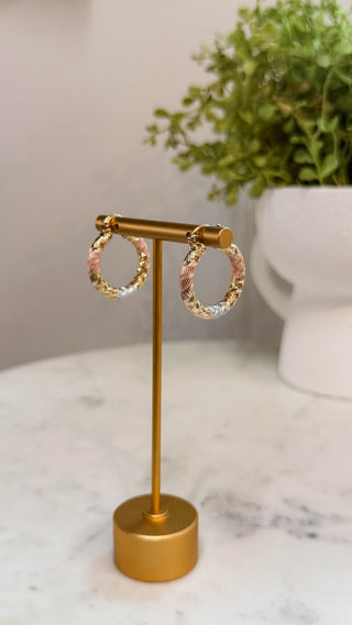 Multi Metal Hoops