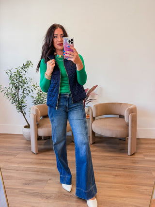 Everyday Essential Long Sleeve-Kelly Green