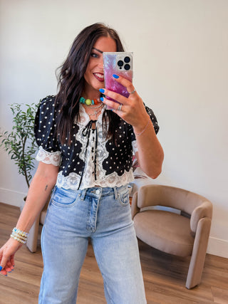 Dottie Lace Top