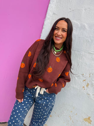 Pumpkin Patch Sweater