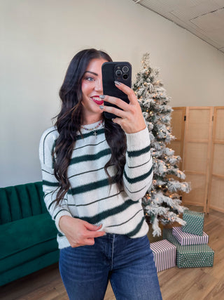 Cole Striped Sweater