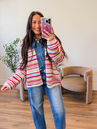 Adeline Denim Top