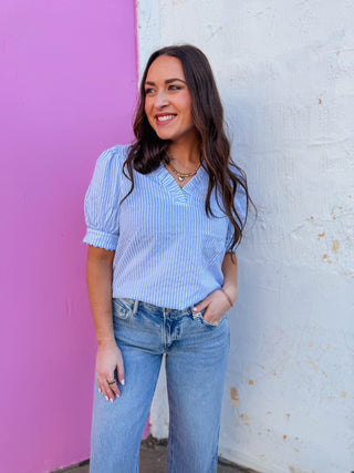 Caroline Striped Top