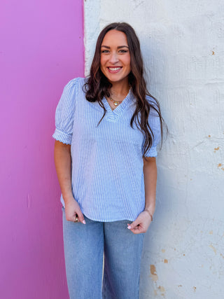 Caroline Striped Top