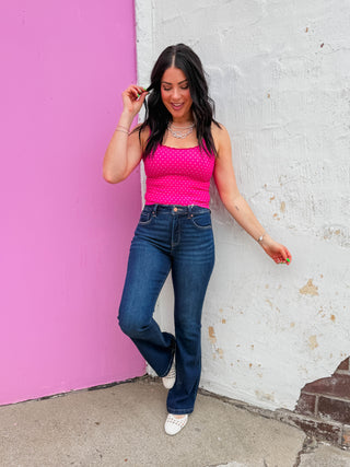 Carmen High Rise Flare Denim