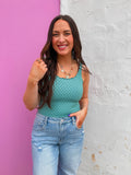 Dusty Teal-
