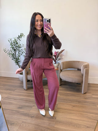 Brandi Waffle Knit Top