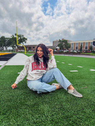 Nebraska Camo Oversized Hoodie
