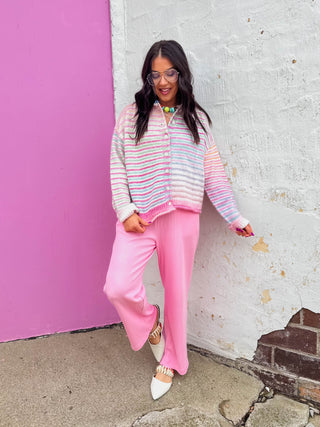 Lola Waffle Knit Pants