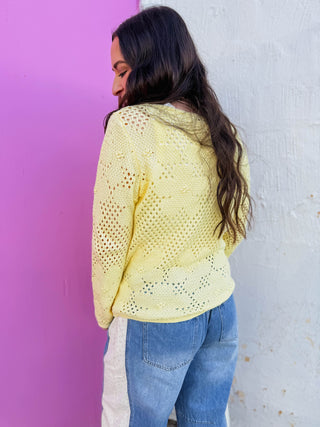 Daphne Sweater-Lemon