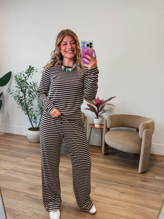 Cozy Contrast Lounge Set