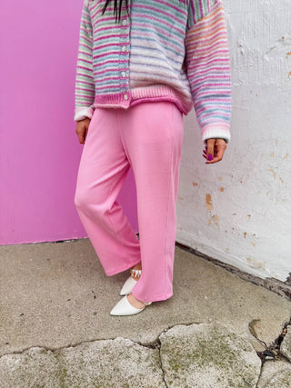 Lola Waffle Knit Pants