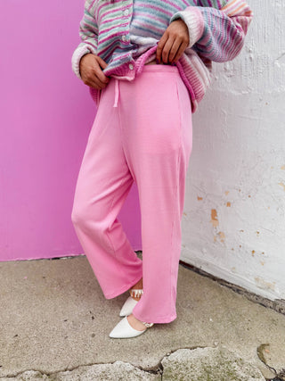Lola Waffle Knit Pants