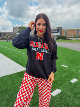 Nebraska Volleyball Crewneck