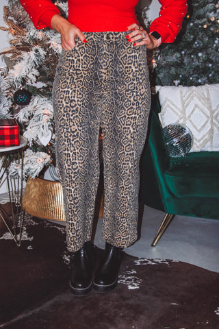 Rowan Leopard Pants