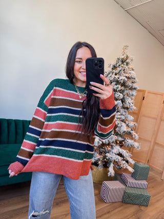 Theo Striped Sweater