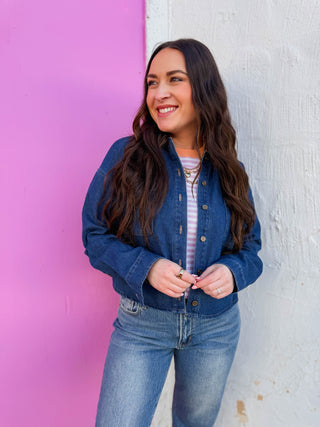 Lindsey Striped Knit Tank-Light Lilac