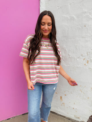 Charlie Striped Tee