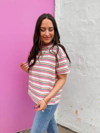 Charlie Striped Tee