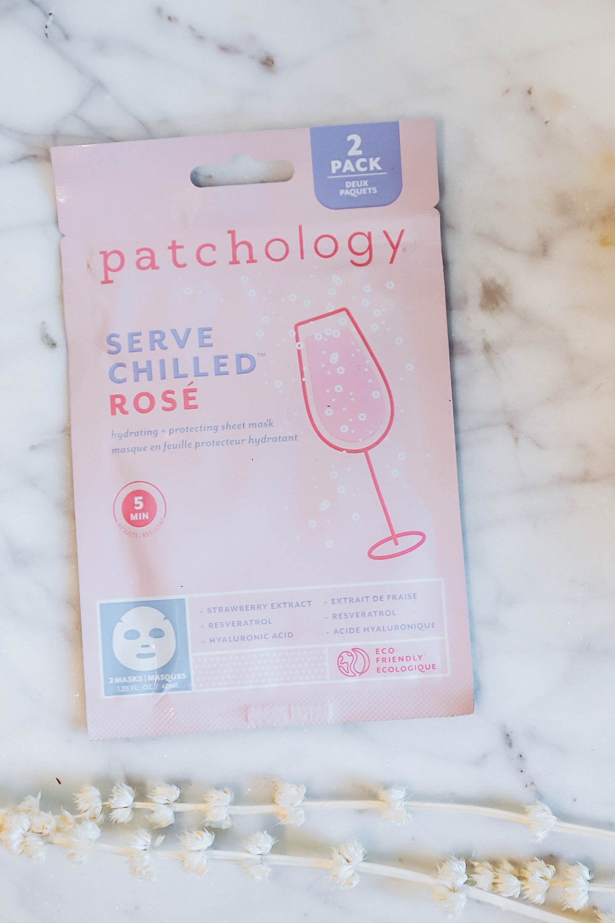 Patchology Rose All Day Sheet Mask: 2 Pack